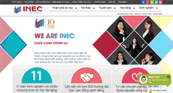 Desktop Screenshot of duhocinec.com